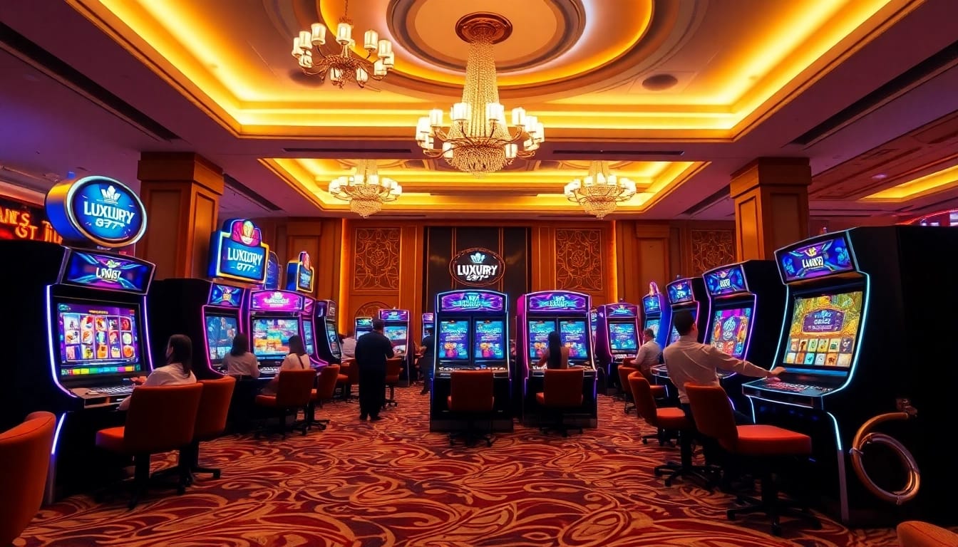 Rasakan kesenangan bermain luxury777 game di kasino mewah dengan suasana glamor.