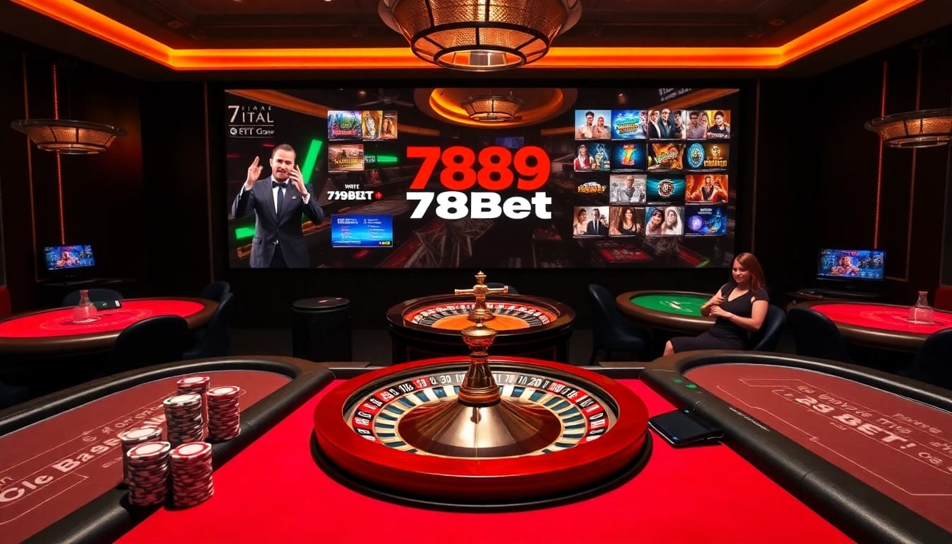 Experience the thrilling ambiance of 789bet.events online casino with vibrant tables and exciting games.