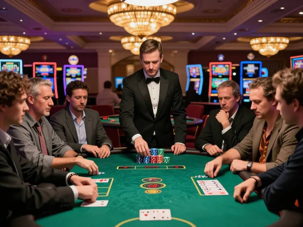 Players engage in high-stakes poker at tg88 casino, showcasing intense strategy and competitive spirit