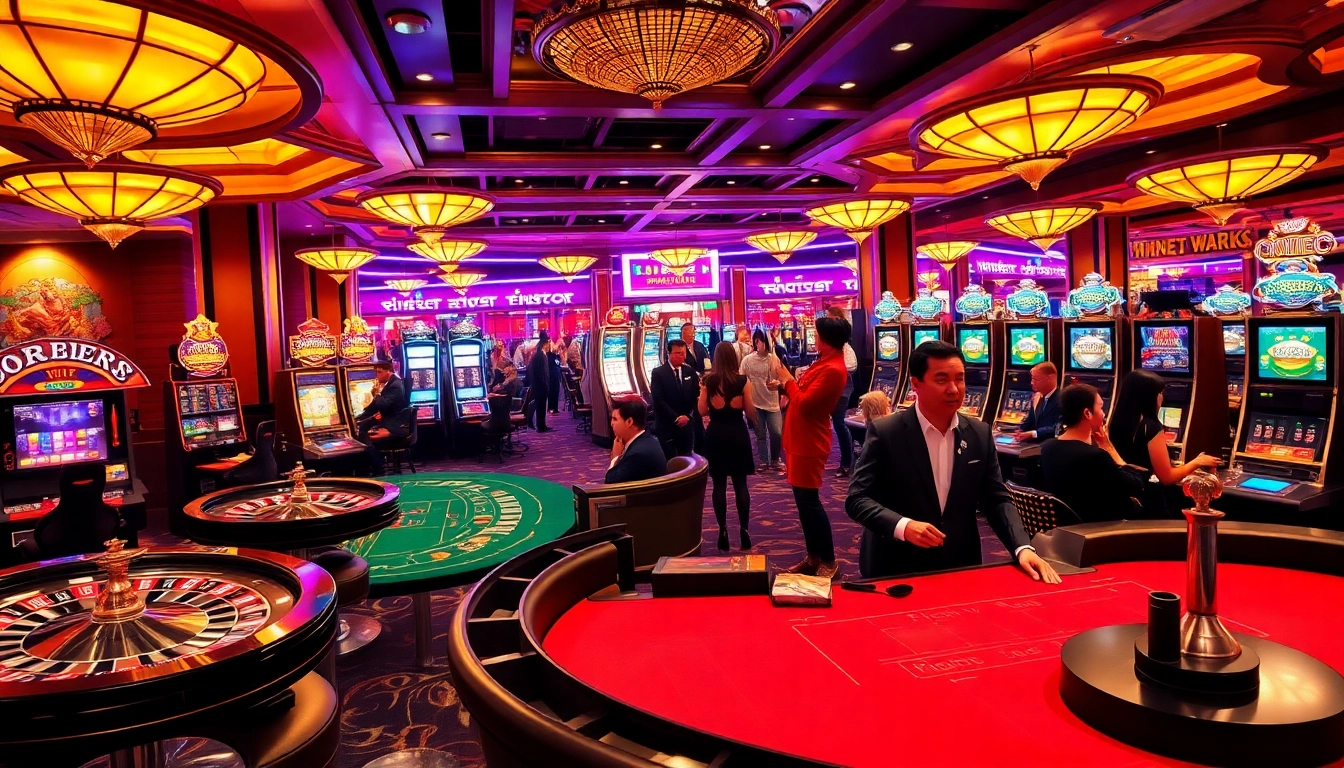 Participants engaging in high-stakes betting at a luxurious casino, highlighting https://11betn.com/ excitement.