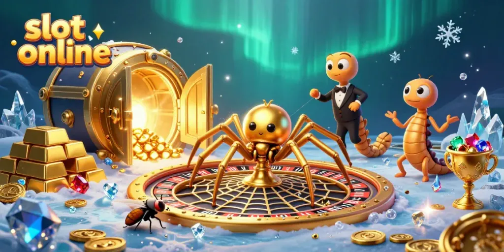 Menggandakan keseruan dengan slot online, karakter unik di dalam ilustrasi kasino