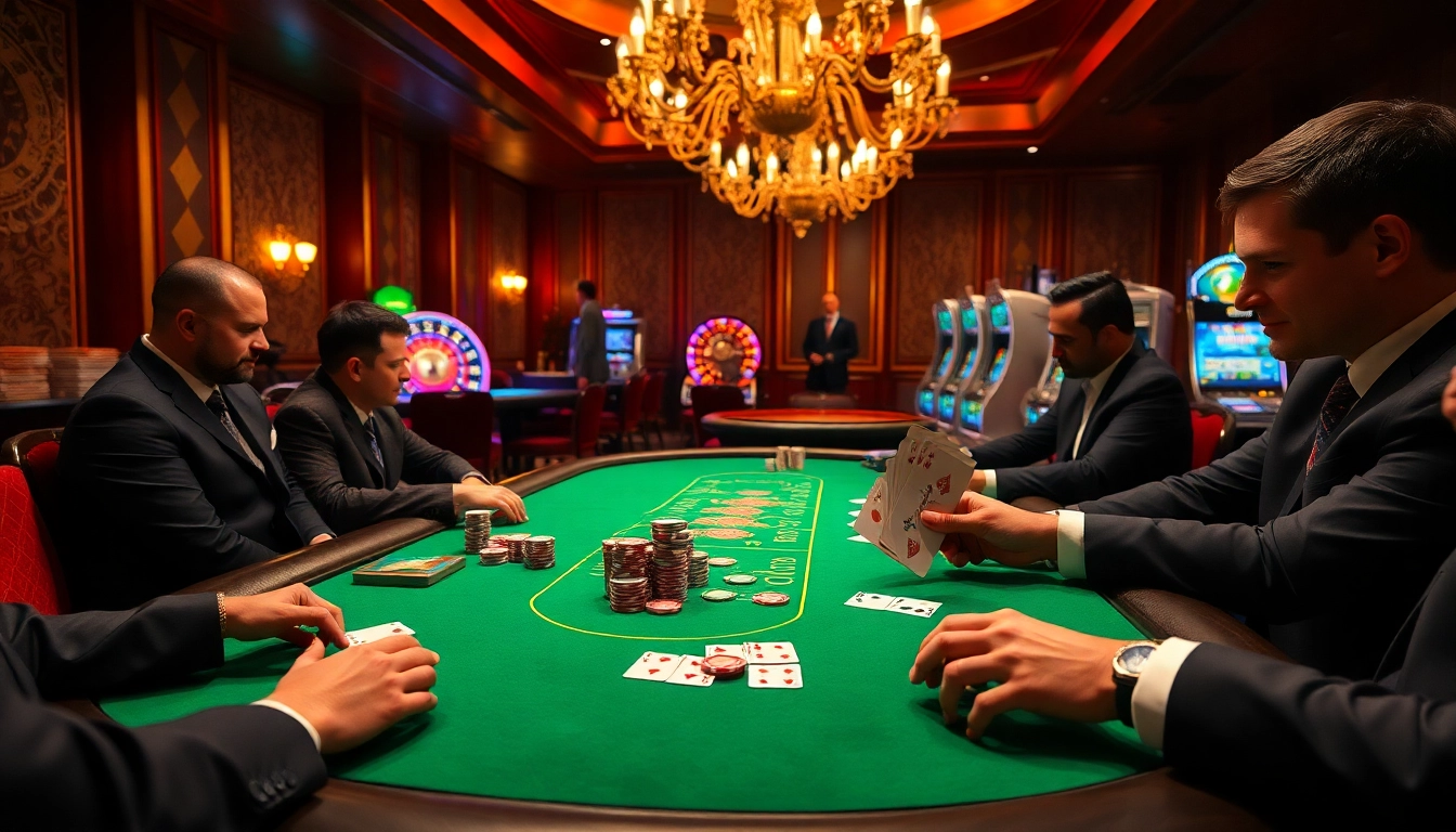 Exciting poker game setting showcasing hidden wiki 2026 themed casino elements for gamblers.