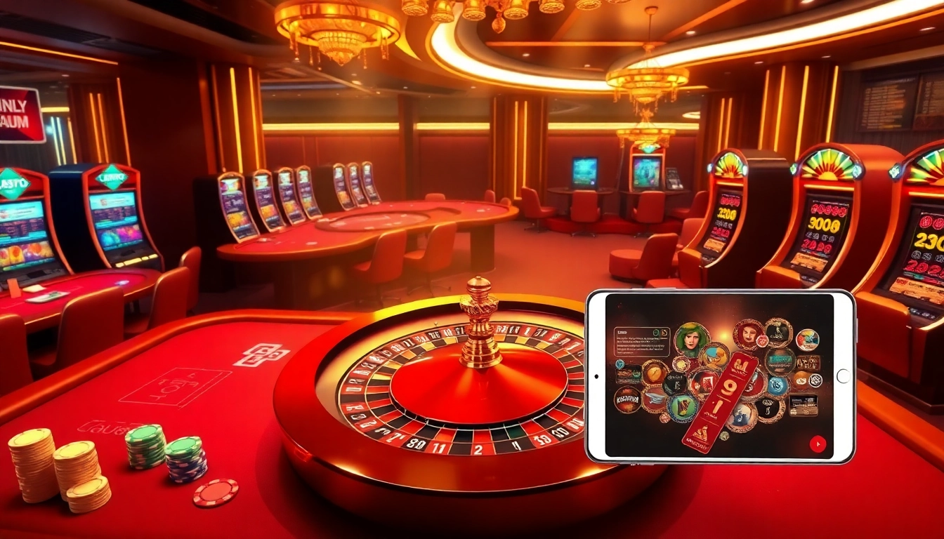 Engaging scene of Trang Chủ KK55 showcasing vibrant casino games and betting delights.