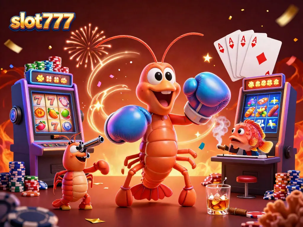 Mainkan slot777 di mesin slot megah yang dipenuhi koin emas dan kemeriahan.