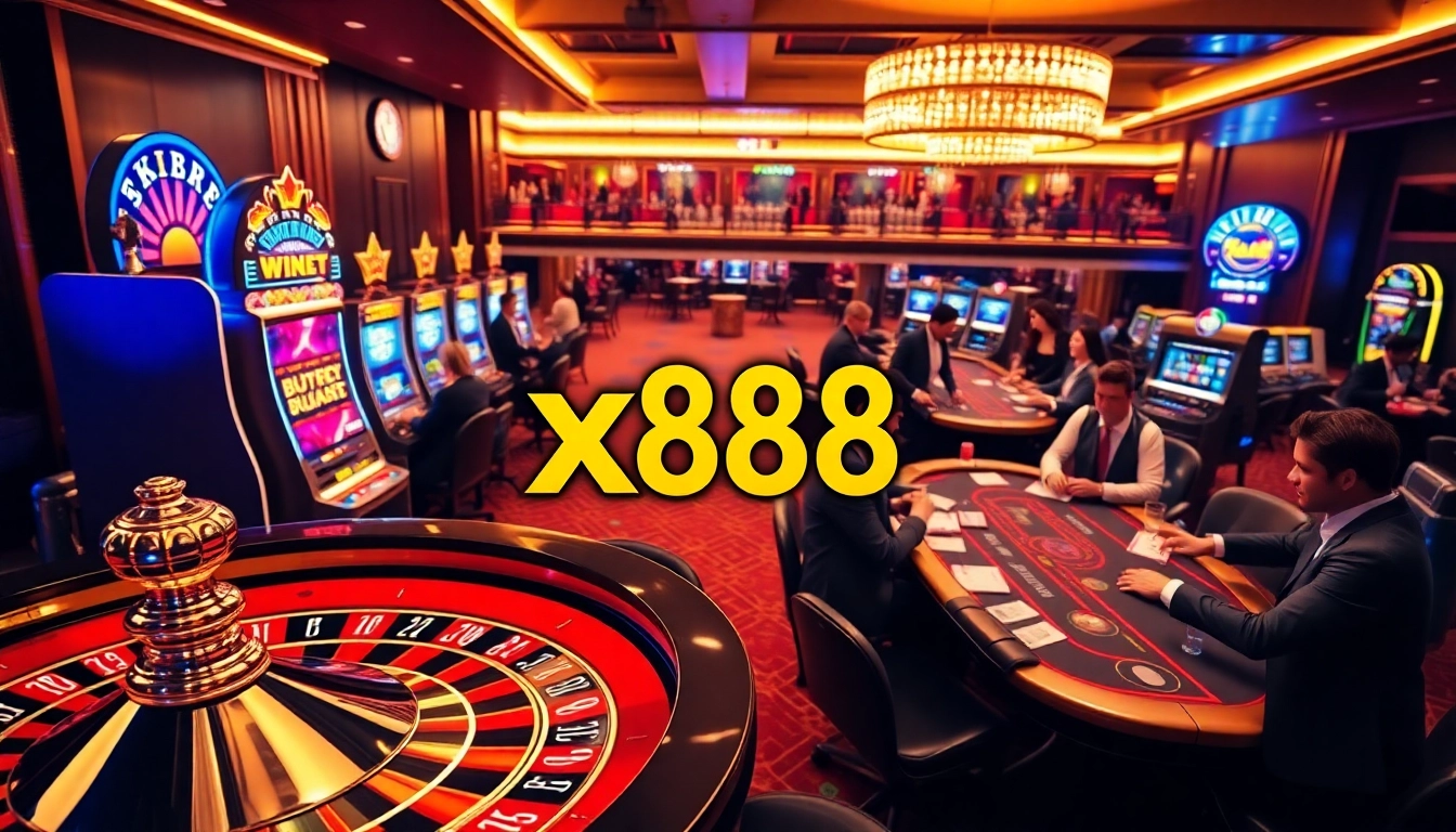 Experience the thrill of winning at xx88 win with vibrant slot machines and exciting poker tables.