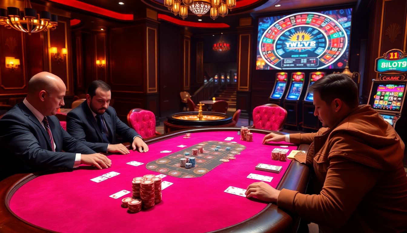 Experience thrilling poker action at https://tylebongdatructuyen.org/ with vibrant casino tables and poker chips.