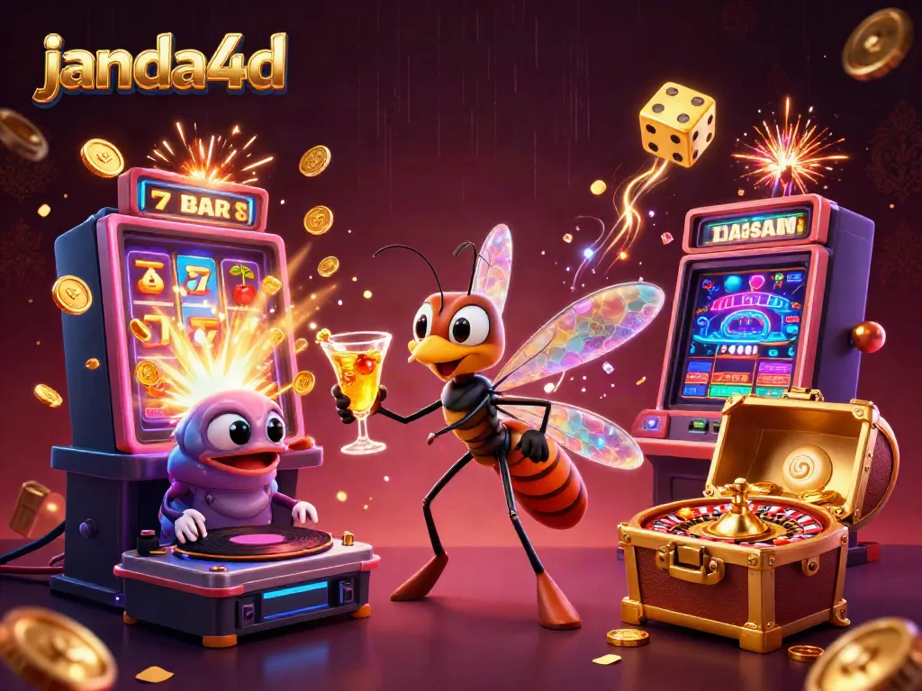 Janda4d menawarkan pengalaman kasino dengan karakter unik dan elemen menarik dalam ilustrasi 3D yang kaya.