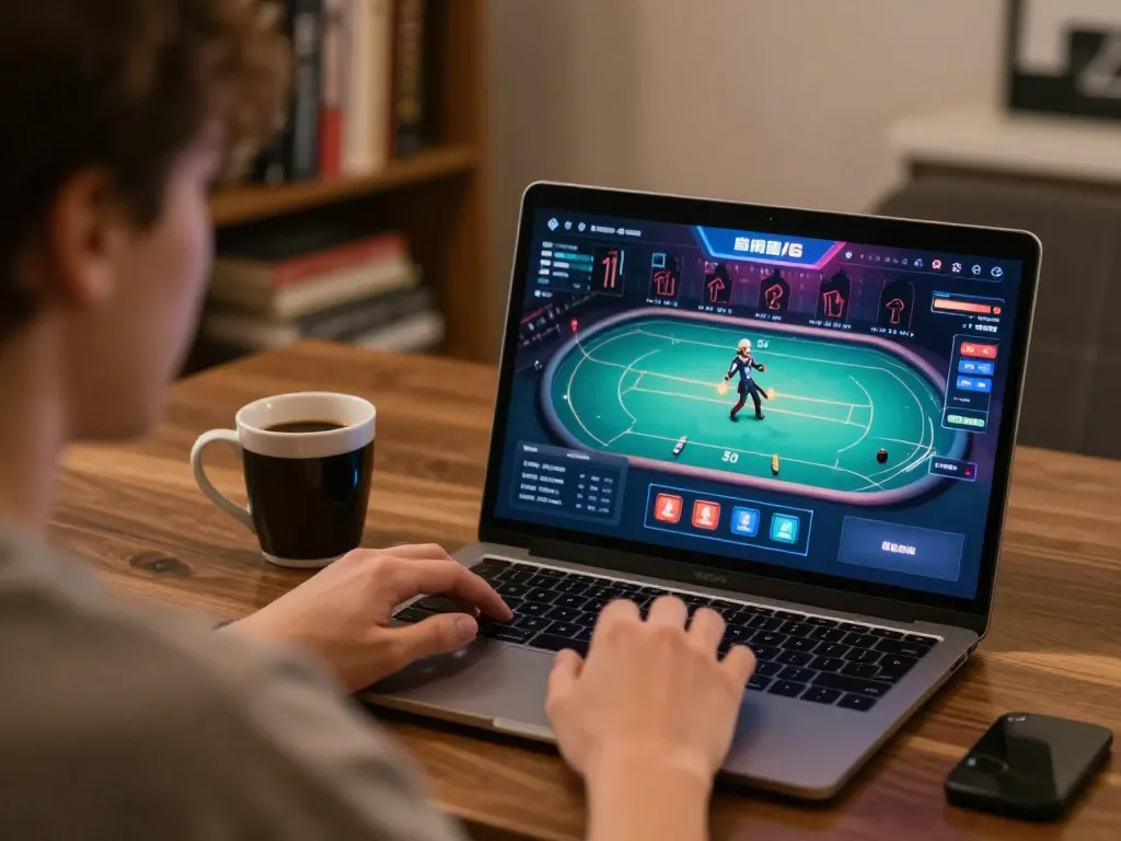 Engaging with live poker on 789F's platform, showcasing a personalized online gaming experience.