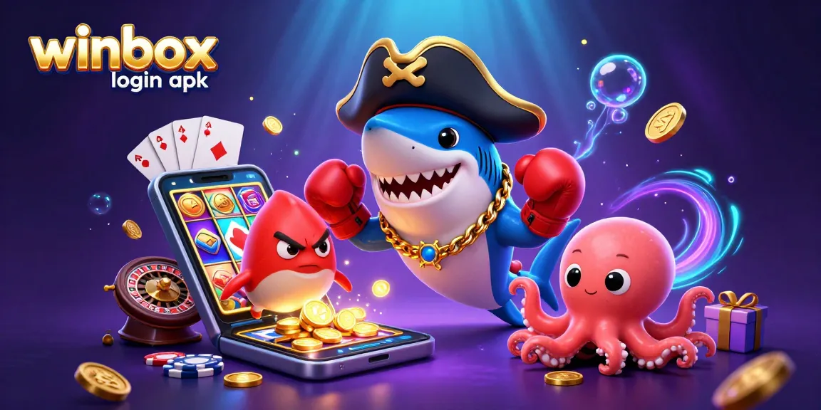 Engage with winbox login apk in this vibrant ocean-themed casino scene brimming with excitement and colorful elements.
