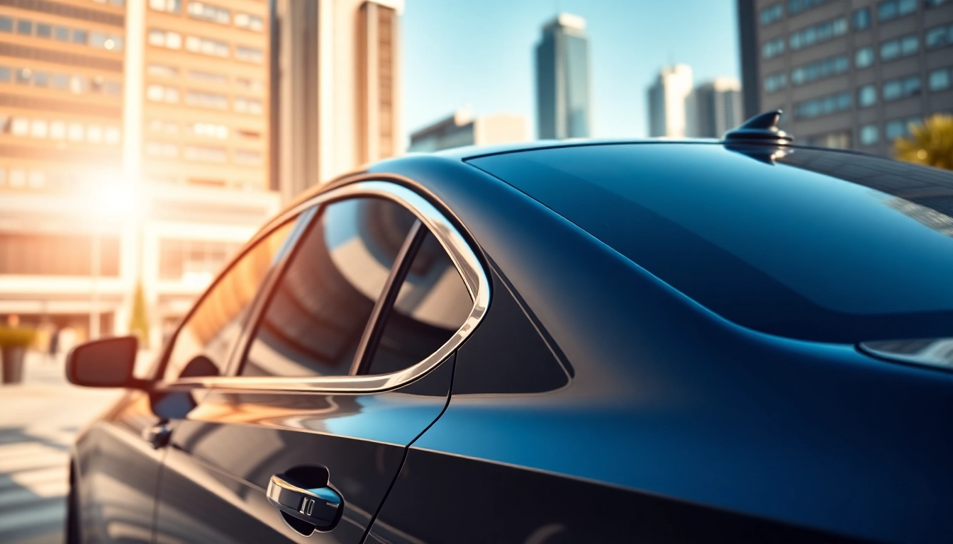 Enhance your vehicle's privacy with ceramic window tint for a sleek look and UV protection.