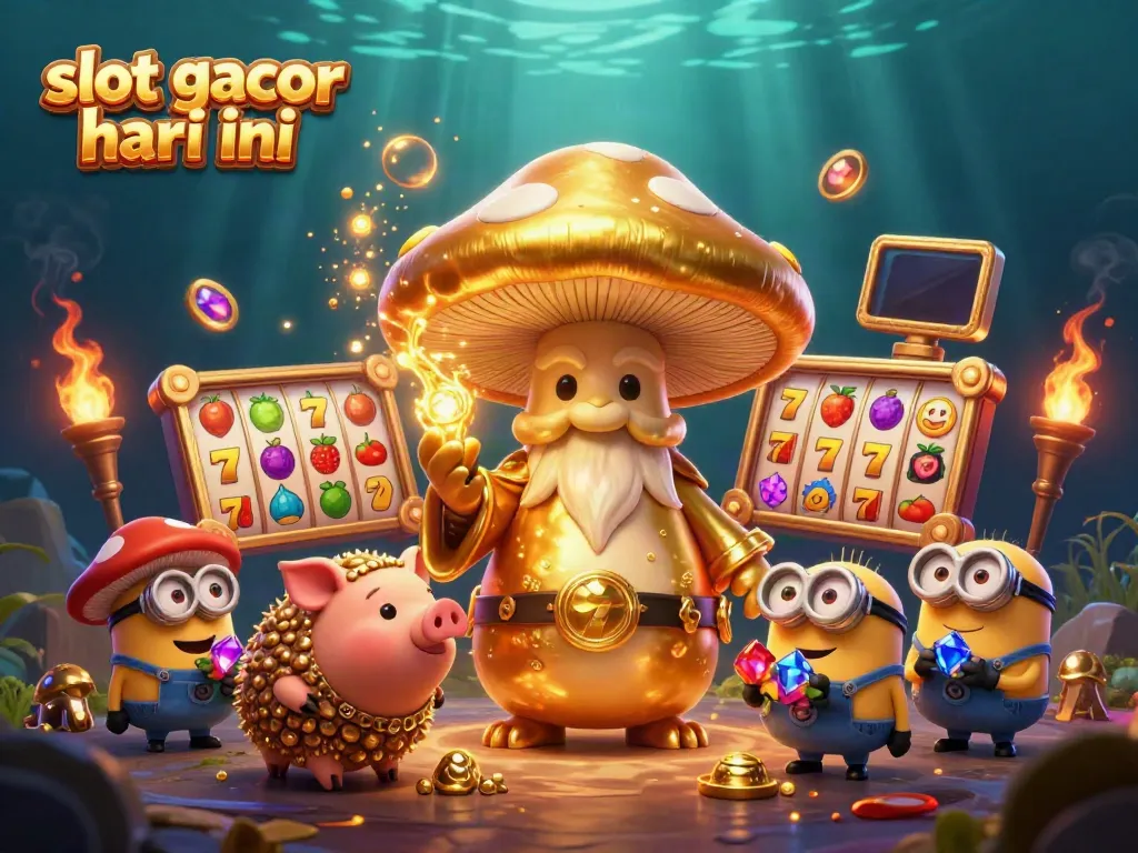 Menangkan hadiah di slot gacor hari ini dengan karakter kartun berwarna cerah dalam permainan slot menarik.
