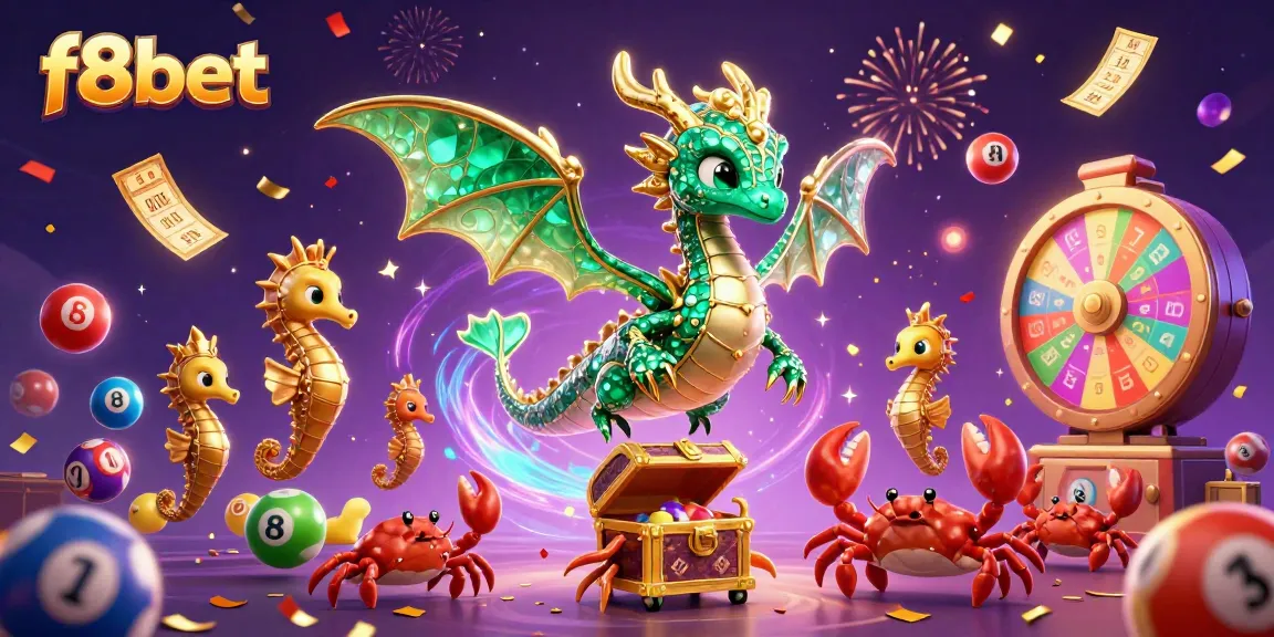 Experience thrilling gaming with f8bet's vibrant ocean-themed casino illustration, capturing excitement and fortune!