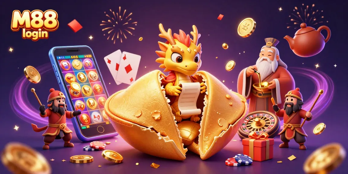 Experience winning strategies with M88 login at a vibrant online casino featuring games and fortune elements.