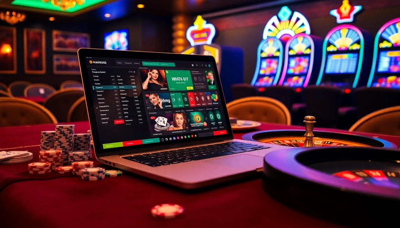 Engaging online casino scene reflecting wealth and excitement at XX88.AI