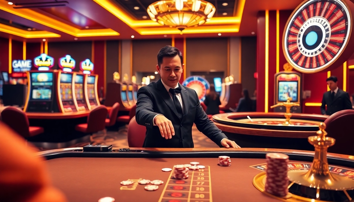 Experience interactive gaming at nhà cái jbo with a luxurious casino atmosphere.