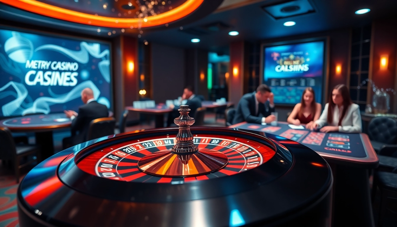Experience thrilling gameplay at RR 88 with vibrant gaming tables and roulette wheels.