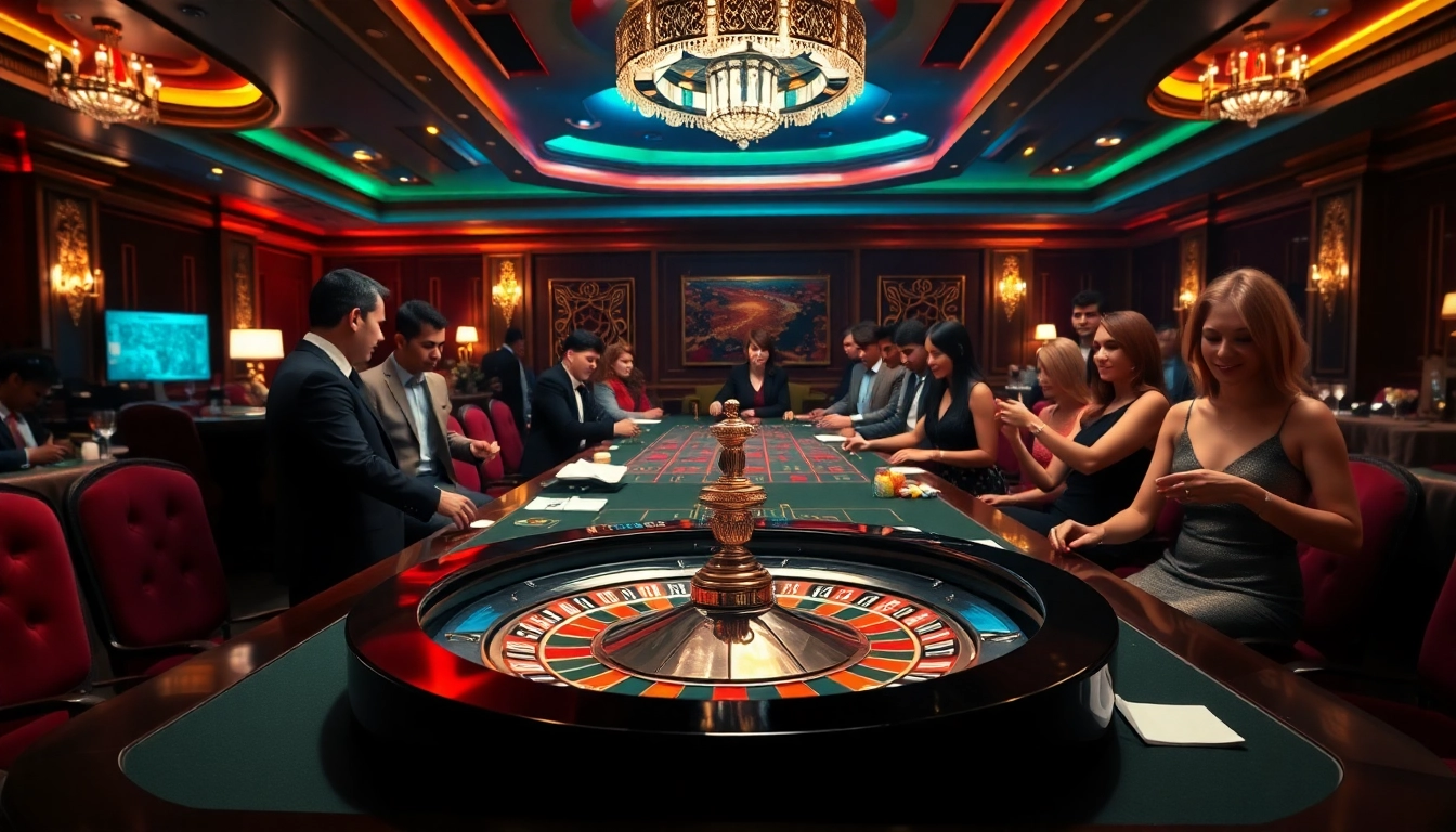 Experience excitement at the roulette table with https://ok8386.sh/ as players place strategic bets.