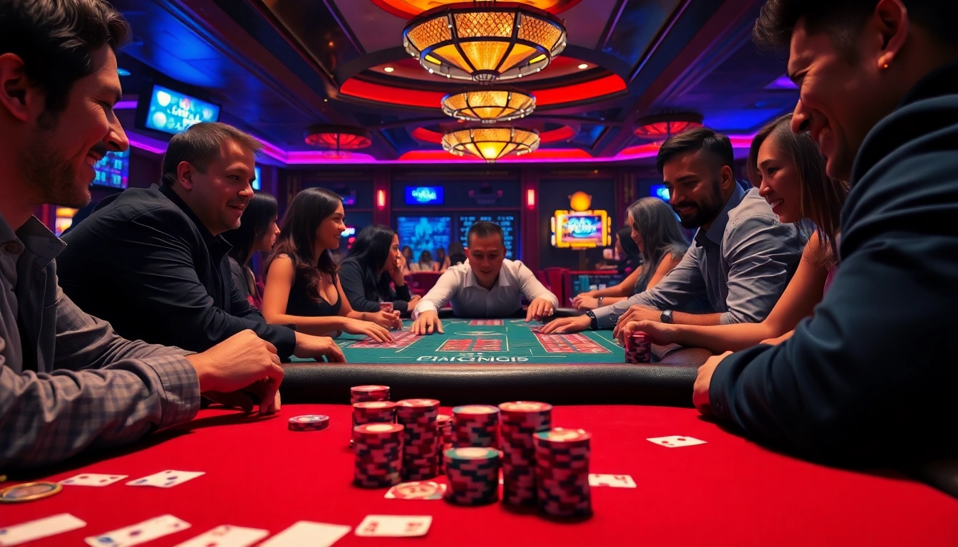 에볼루션 카지노에서 활기차게 게임을 즐기는 경험을 제공하는 이미지