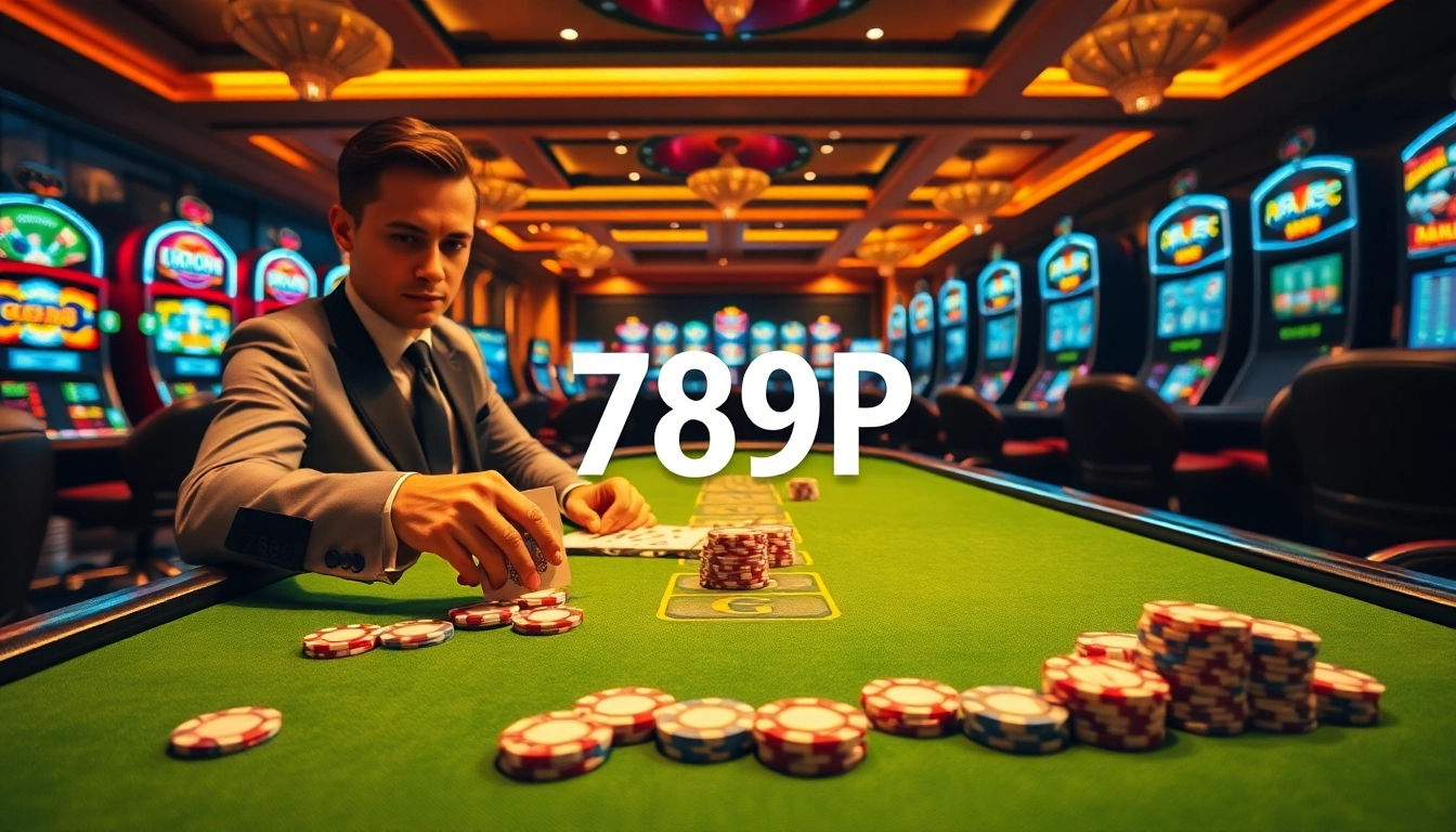 Experience exhilarating casino action at 789P with vibrant tables and high-stakes poker.