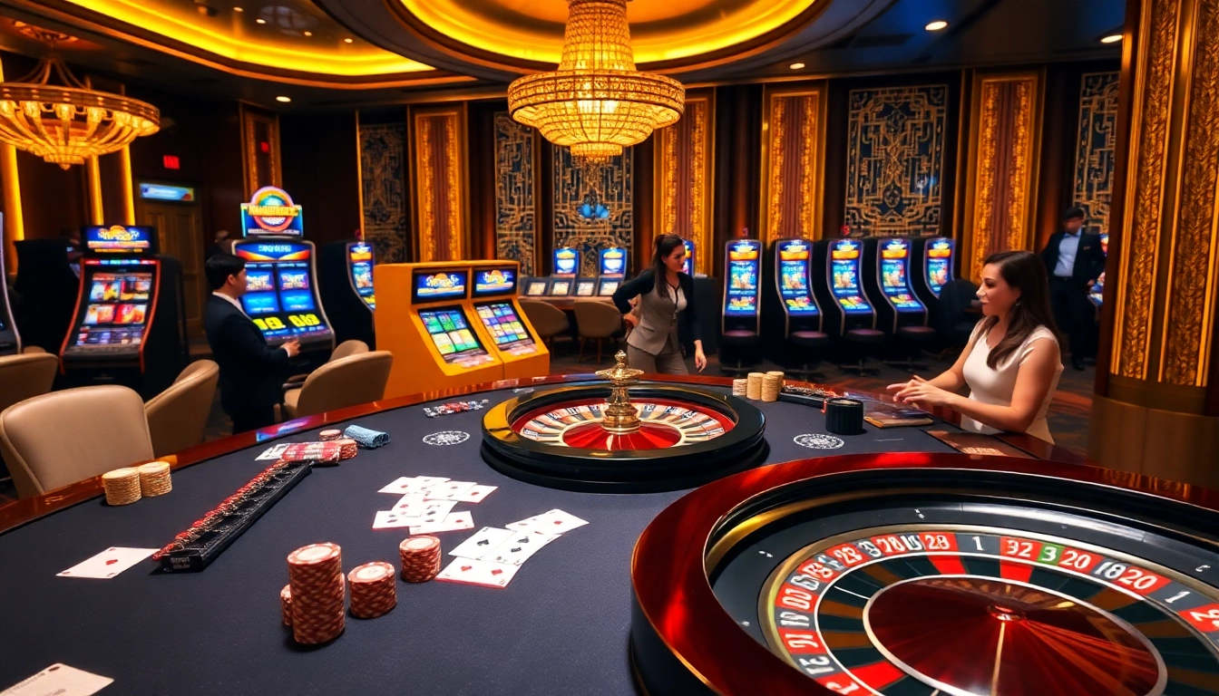 Experience thrilling gameplay at Man88 with exciting slot machines and poker tables.