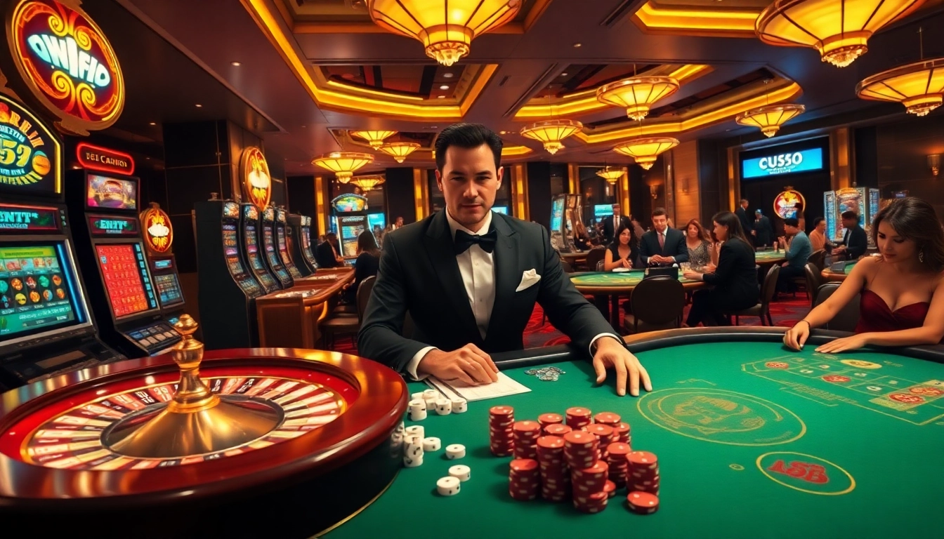 Enjoy thrilling games at UU88 CASINO with lively card tables, enticing slots, and professional ambiance.