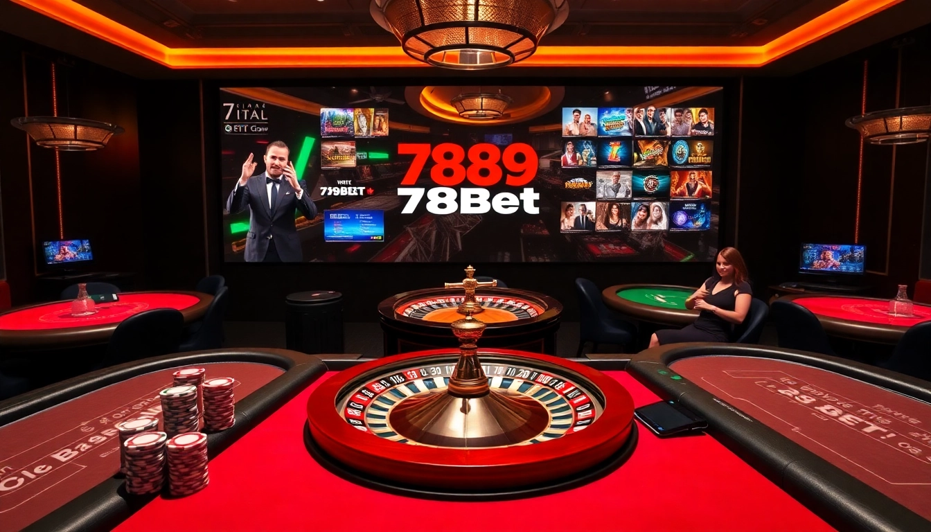 Experience the thrilling ambiance of 789bet.events online casino with vibrant tables and exciting games.