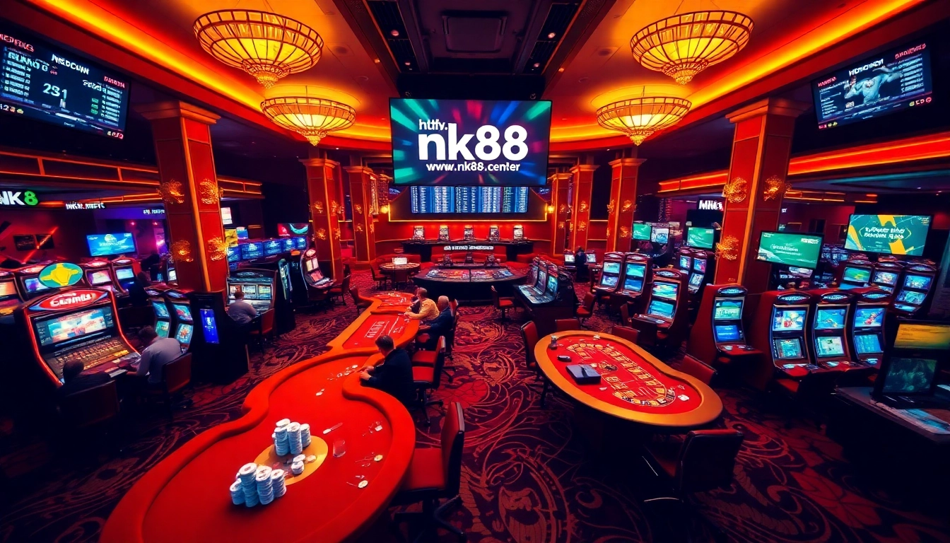 Engage with thrilling online gambling at https://nk88.center/ featuring casino tables and immersive betting experiences.